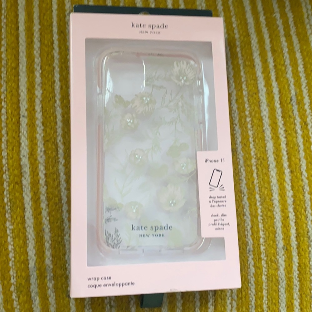 Brand new iPhone 11 Kate spade case